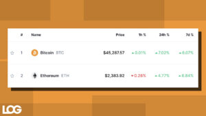 Bitcoin ve ethereum LOG Tasarım