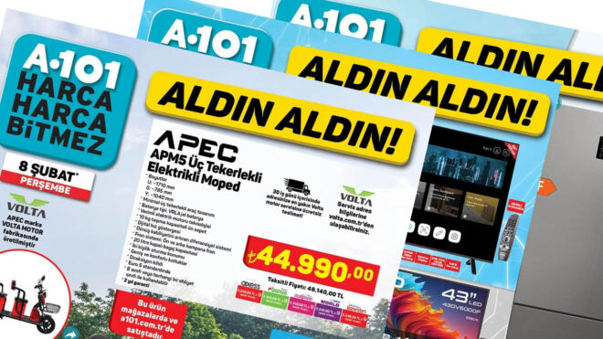 A101 katalog teknolojik ürünlerde bu hafta [8 Şubat 2024] - LOG