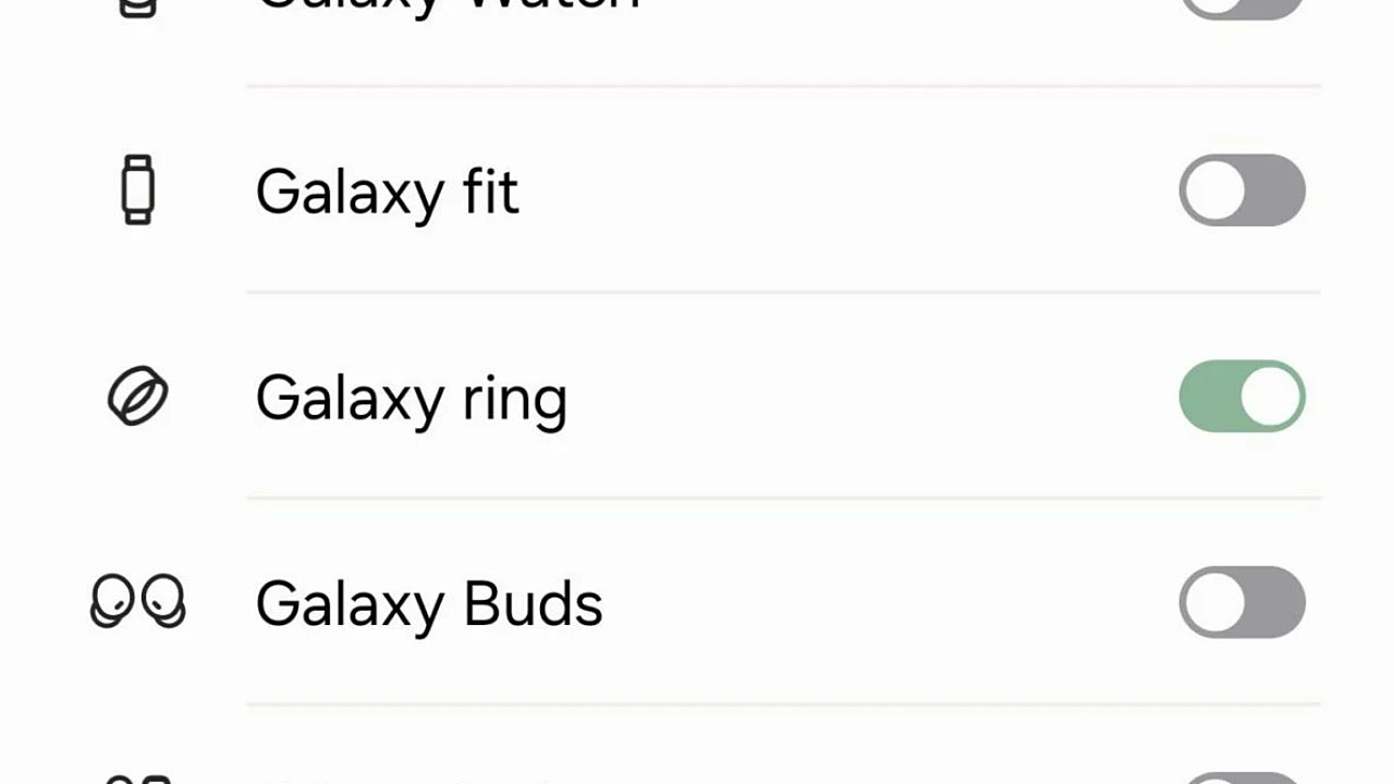 Akıllı yüzük Samsung Galaxy Ring şimdiden yazılımlara eklendi
