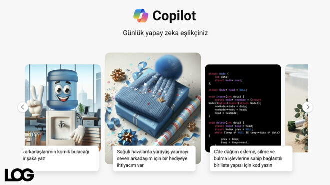 Microsoft Copilot LOG Tasarım