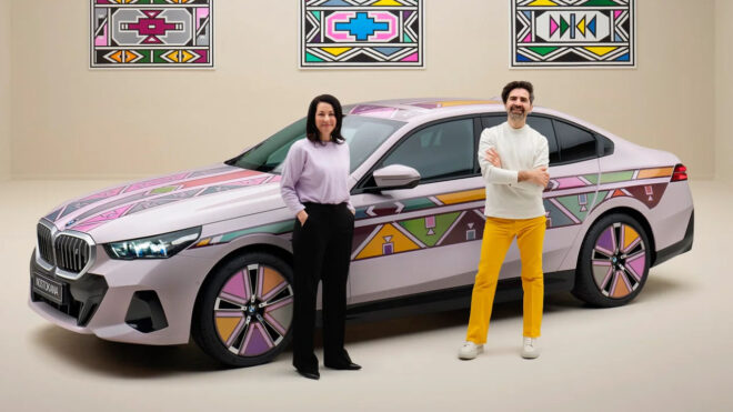 BMW i5 Flow Nostokana (Video)