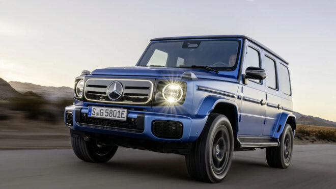 elektrikli araç elektrikli Mercedes-Benz G-Class