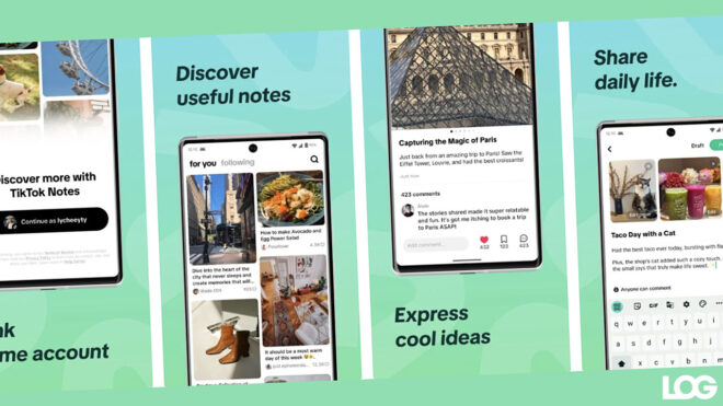 TikTok Notes LOG Görsel