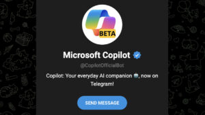 Microsoft Copilot artık Telegram'da da yer alıyor