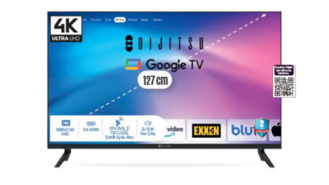 Dijitsu 50 inc televizyon