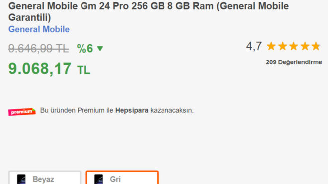 General Mobile GM 24