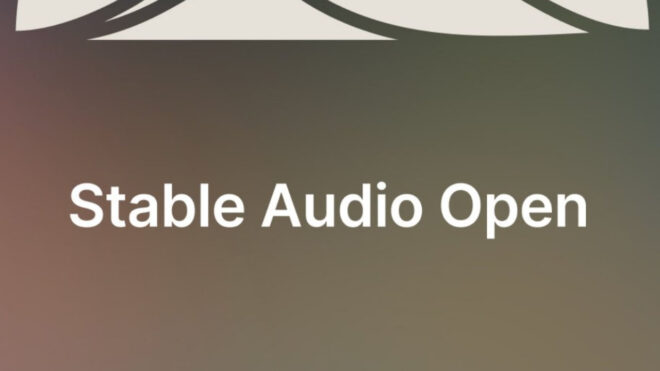 Stability AI Stable Audio Open