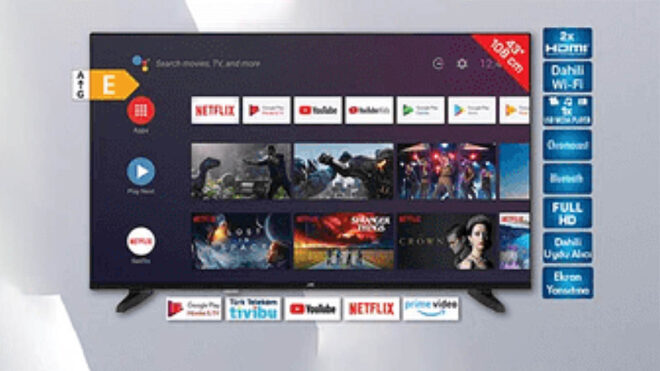 JVC 43 inc televizyon