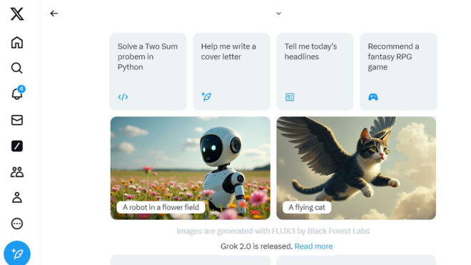 X Grok xAi