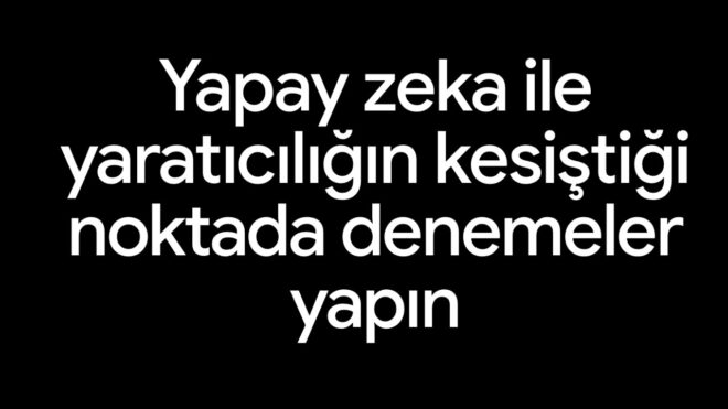 Google AI Test Kitchen