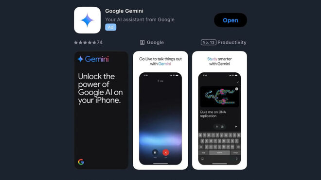 Google Gemini Gemini Live