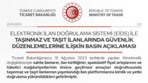 EİDS Elektronik İlan Doğrulama Sistemi