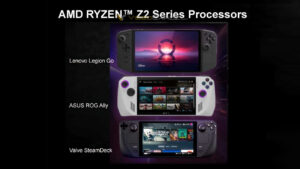 AMD, el konsollarına özel yeni Ryzen Z2 serisini tanıttı
