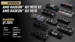 X3D'yi dizüstülere getiren AMD, Radeon RX 9070 XT serisi ekran kartlarını tanıttı