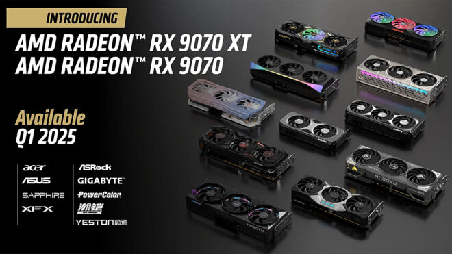 X3D'yi dizüstülere getiren AMD, Radeon RX 9070 XT serisi ekran kartlarını tanıttı