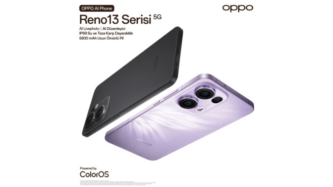 OPPO Reno 13 F 5G ve Reno 13 F 4G Türkiye'de satışa sunuldu