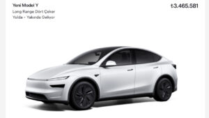 Yeni Tesla Model Y için Türkiye fiyatları belli oldu