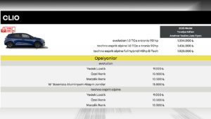 Yerli üretim Renault Clio