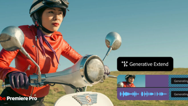Premiere Pro için hazırlanan "Generative Extend" özelliği kullanıma sunuldu