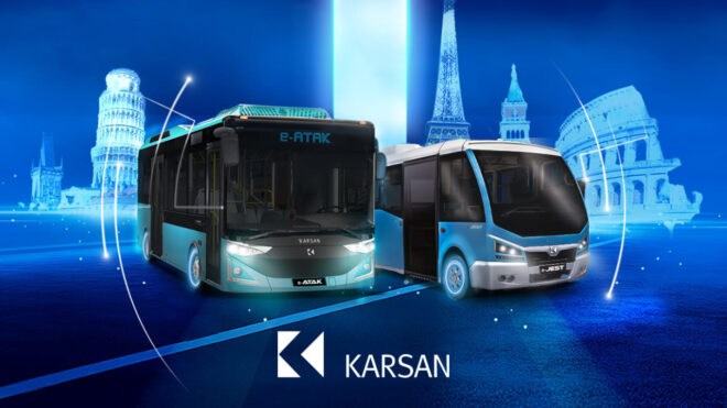 Karsan e-JEST ve e-ATAK yine Avrupa lideri oldu