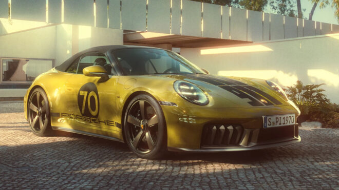 Özel model Porsche 911 Spirit 70 görücüye çıkarıldı