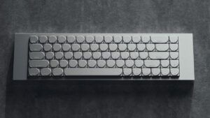 Blok alüminyumdan üretilen yeni mekanik klavye modeli: "Cleaver"