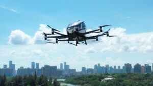 EHang, Çin'de ticari hava taksi hizmetine başlayacak