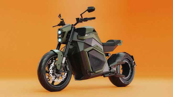 Elektrikli motosiklet Verge TS Pro ile 310 km yol yapılarak rekor kırıldı