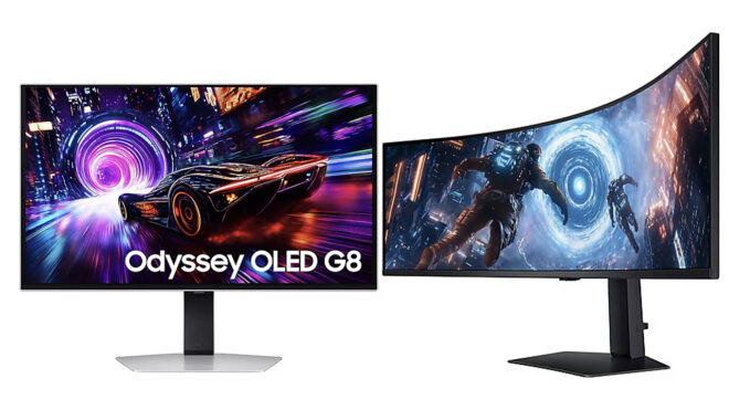 Samsung Odyssey OLED G8 ve Odyssey G9 Türkiye'de satışa sunuldu