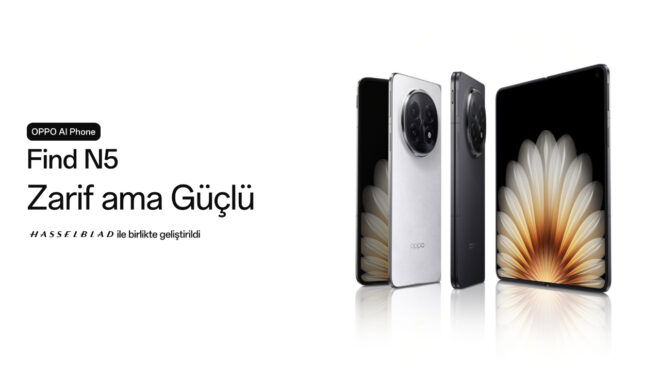 İnce gövdeli OPPO Find N5