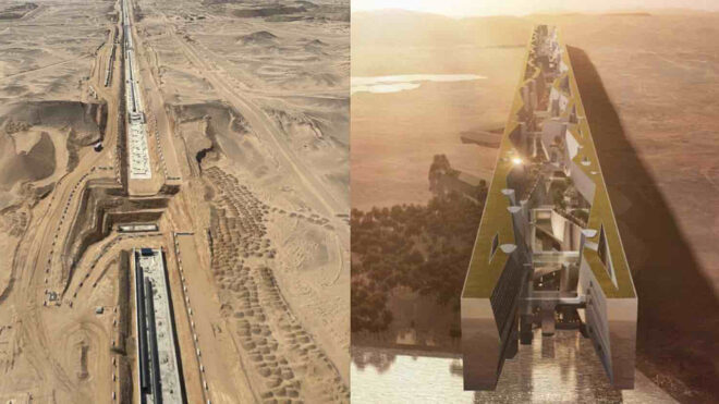 Suudi Arabistan, "The Line" için çalışmalara devam ediyor