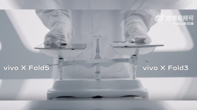 Vivo X Fold 5, gövde kalınlığı ve ağırlıkta rekor kıracak