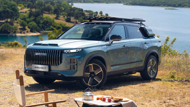 JAECOO 7 için hazırlanan Off-Road Kiti Türkiye'ye getirildi