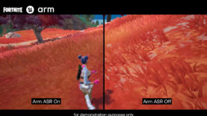 Fortnite Mobile'a ARM'ın ASR teknolojisi entegre edildi