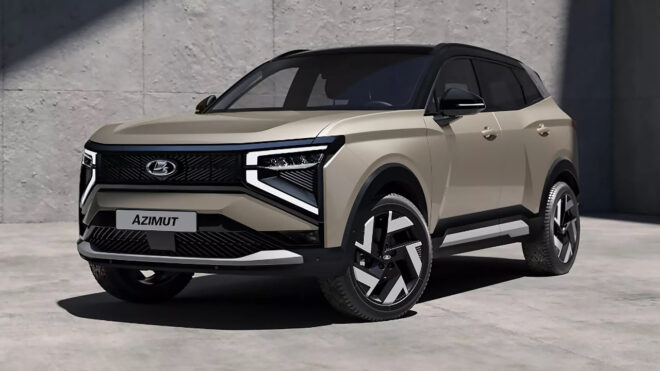 Yeni SUV modeli Lada Azimut görücüye çıkarıldı