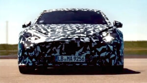 Mercedes-AMG, yeni elektrikli süper otomobili için kamuflajlı görseller paylaştı.