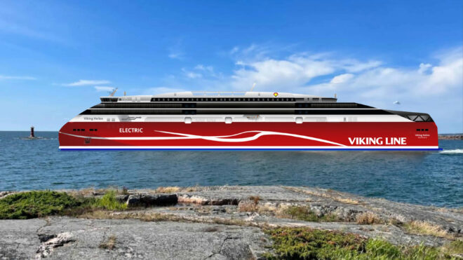 Dünyanın en büyük elektrikli yolcu feribotu Helsinki ve Tallinn arasında sefer yapacak