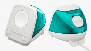 Spigen, Apple Watch'lar için iMac G3'ten ilham alarak hazırladığı şarj standını tanıttı