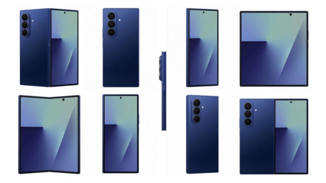9 Temmuz’da tanıtılacak Samsung Galaxy Z Fold7, Galaxy Z Flip7, Galaxy Z Flip7 FE ve Galaxy Watch8 serisi için yeni basın görselleri sızdırıldı.