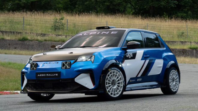 Alpine, elektrikli A290'ı bir ralli aracına dönüştürdü