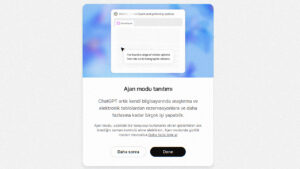 ChatGPT Ajan modu