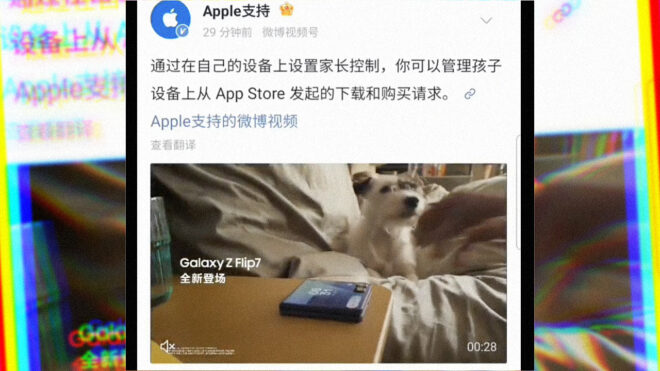 Apple Samsung Galaxy Z Flip7