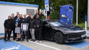 Elektrikli Lucid Air Grand Touring, tek şarjla 1.205 km yol yaparak rekor kırdı