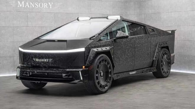 Mansory bu sefer bir Tesla Cybertruck hazırladı