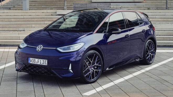 Volkswagen ID.3 GTX için hazırlanan "Fire+Ice" sürümü tanıtıldı.