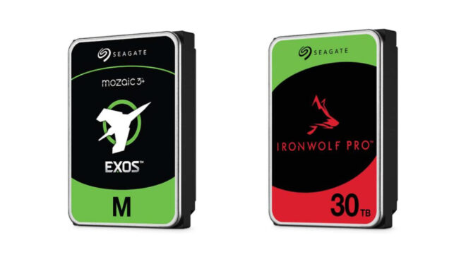 Seagate, HAMR teknolojisini temel alan iki yeni 30 TB'lık sabit disk satışa sundu