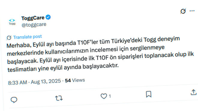 Togg T10F