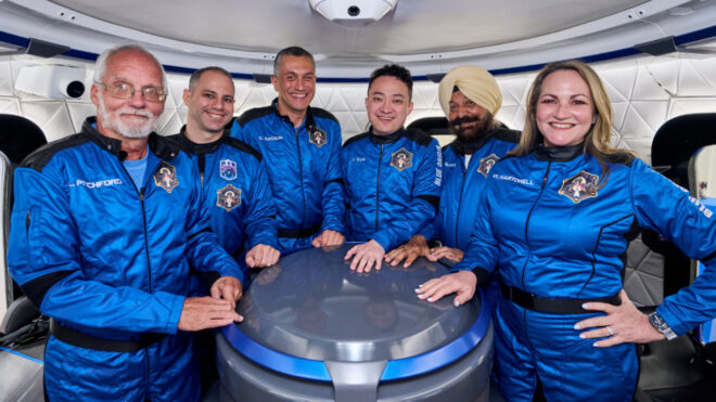 Gökhan Erdem, Blue Origin ile kısa süreli uzay deneyimi yaşadı