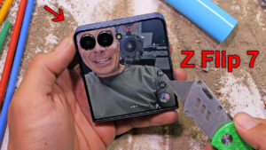 Samsung Galaxy Z Flip7 de zorlu sağlamlık testini başarıyla geçti [Video]