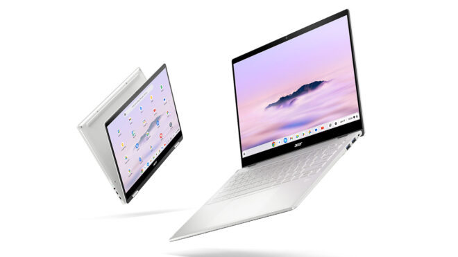 MediaTek Kompanio Ultra işlemcili ilk Acer Chromebook modeli Acer Chromebook Plus Spin 514 tanıtıldı